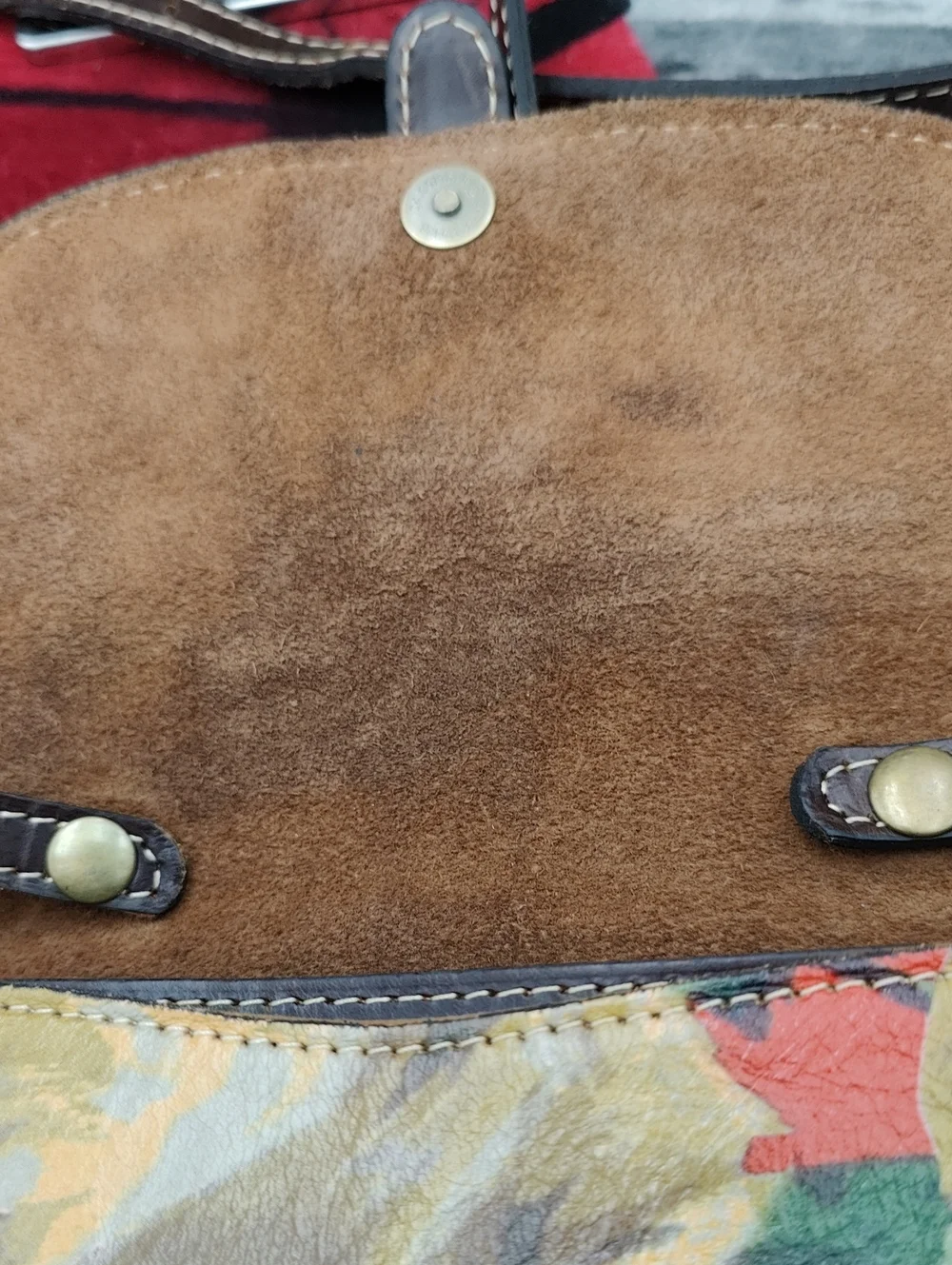 Patricia Nash Leather Floral Crossbody